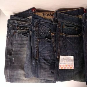 Men's Express Jeans (5 pairs)